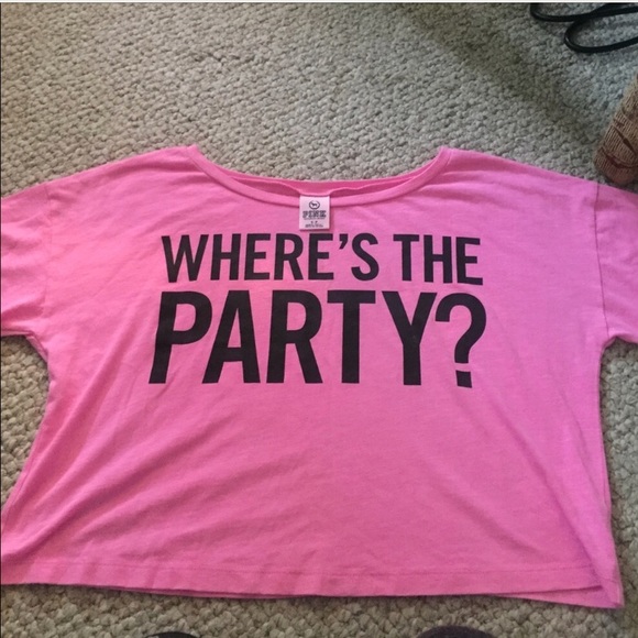 Never worn VS PINK crop top - Picture 3 of 4